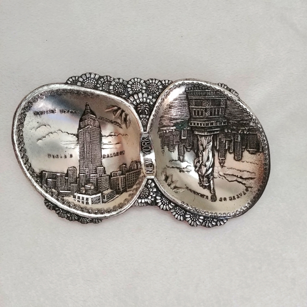 New York Souvenir dish. Occupied Japan. Ashtray. Vtg.
